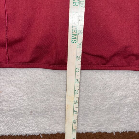 Arcteryx Jacket Mens Medium Dark Red Cherry Zip Up Lightweight Activewear Hoodie - Picture 7 of 7